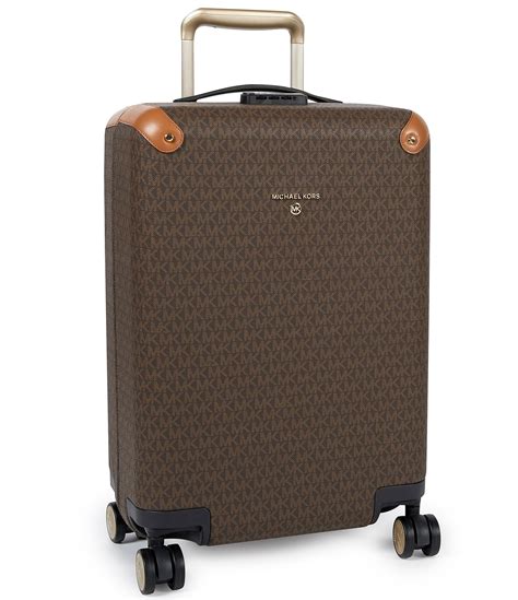 michael kors airplane bag white|Michael Kors trolley suitcase.